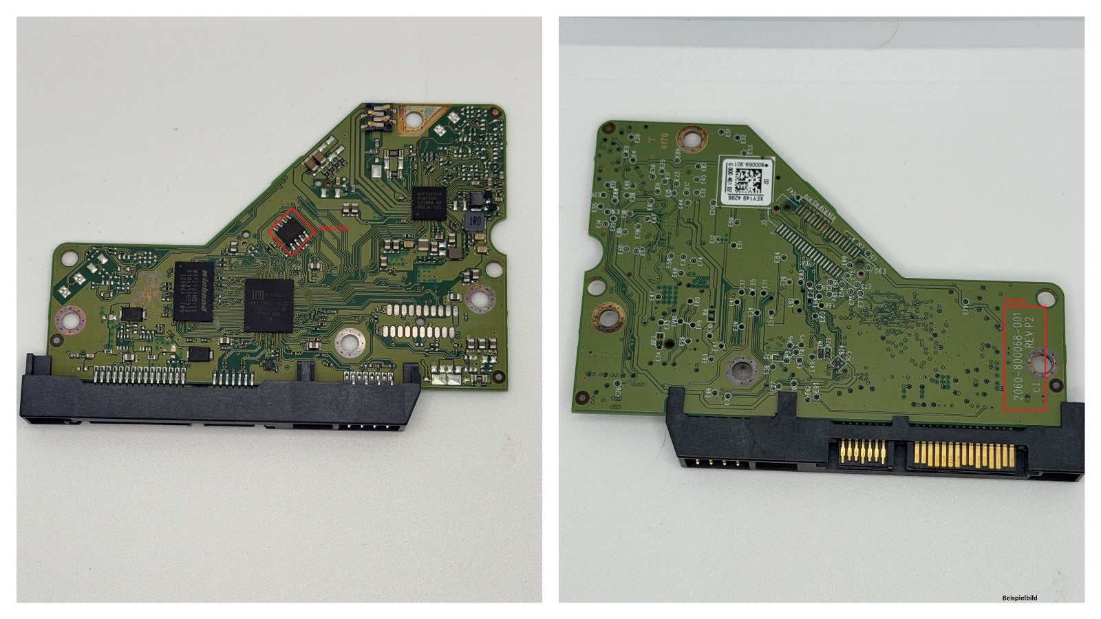 Western Digital PCB Logic Board - Circuit Board - 2060-800068-001 REV P2