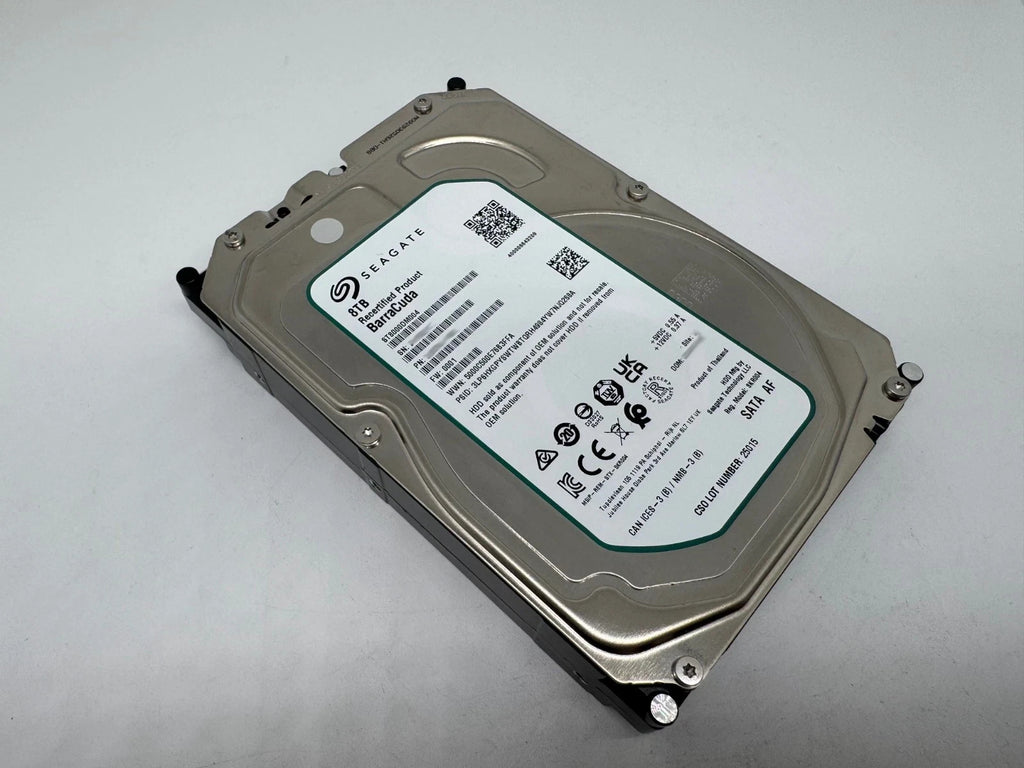 Seagate BarraCuda ST8000DM004 - 8TB interne Festplatte 3,5" Zoll SATA3 8 TB -ref