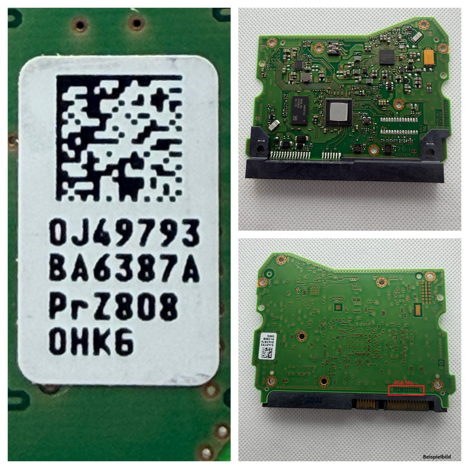 HITACHI / HGST Western Digital PCB Logic Board 004 0A90601- 0J49793-BA6387A