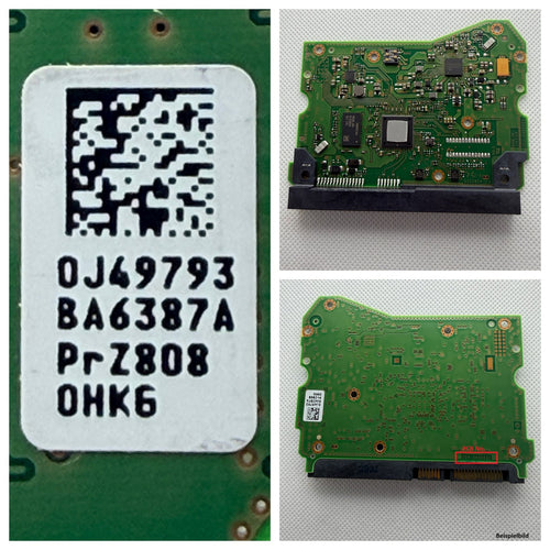 HITACHI / HGST Western Digital PCB Logic Board 004 0A90601- 0J49793-BA6387A