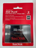 SanDisk SSD PLUS 2TB SSD interne Festplatte (SDSSDA-2T00-G28) 2 TB