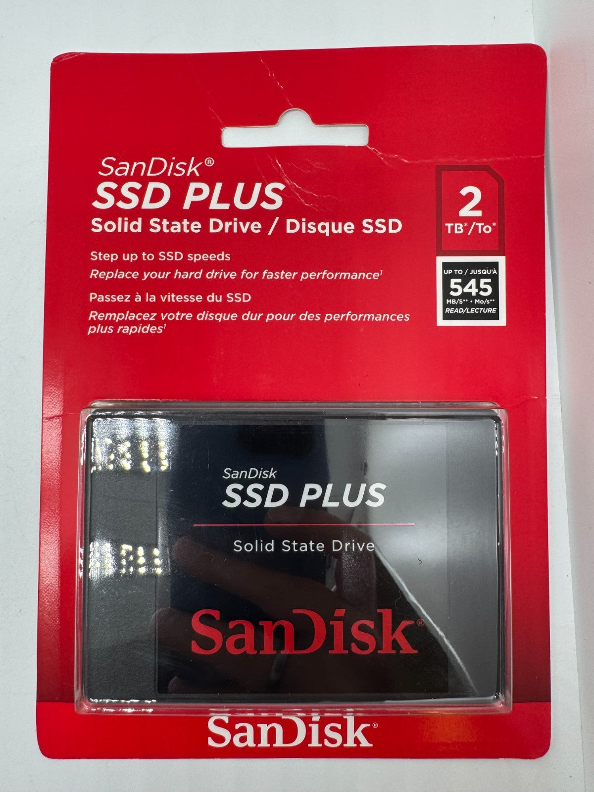 SanDisk SSD PLUS 2TB SSD interne Festplatte (SDSSDA-2T00-G28) 2 TB