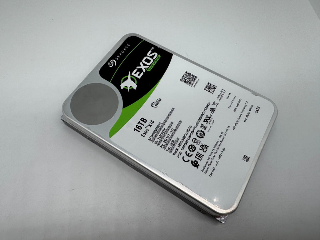 Seagate Exos X16 16TB interne Festplatte ST16000NM001G 3,5 Zoll SATA3 -4XH
