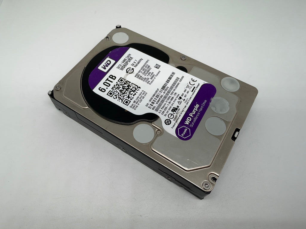 Western Digital WD Purple 6TB interne Festplatte SATA3 WD60PURX-64T0ZY0 6 TB