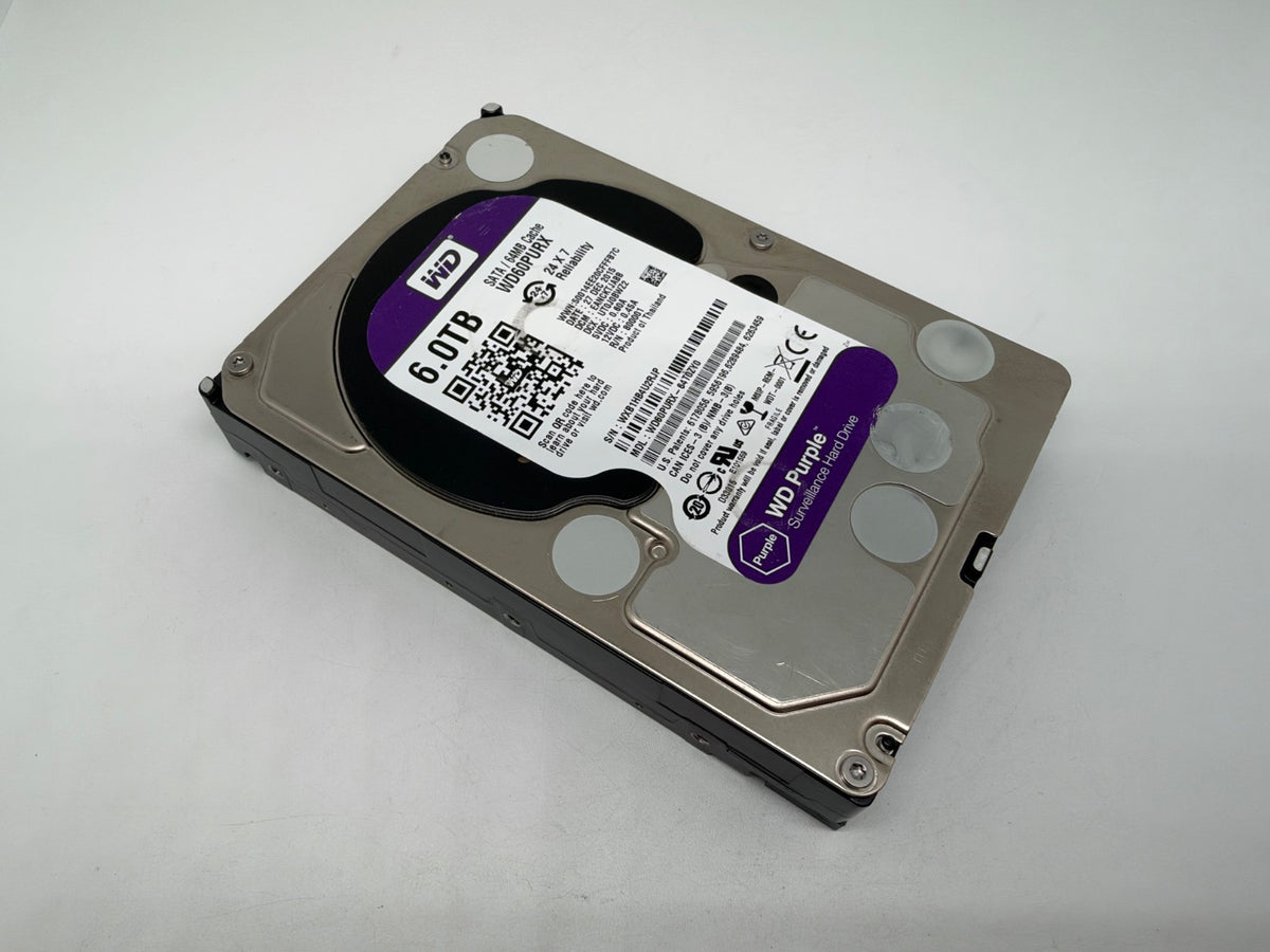 Western Digital WD Purple 6TB interne Festplatte SATA3 WD60PURX-64T0ZY0 6 TB