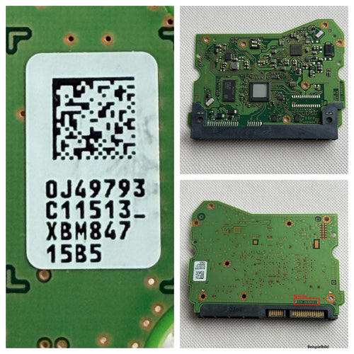 HITACHI / HGST Western Digital PCB Logic Board 004 0A90601- 0J49793-C11513_