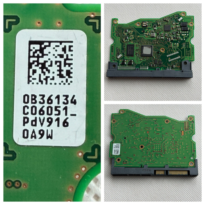 HGST Western Digital PCB Logic Board 004-0B36131 - 0B36134 - C06051_