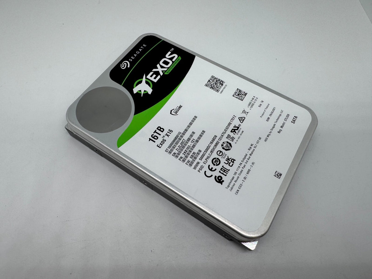 Seagate Exos X16 16TB interne Festplatte ST16000NM001G 3,5 Zoll SATA3 -0CT