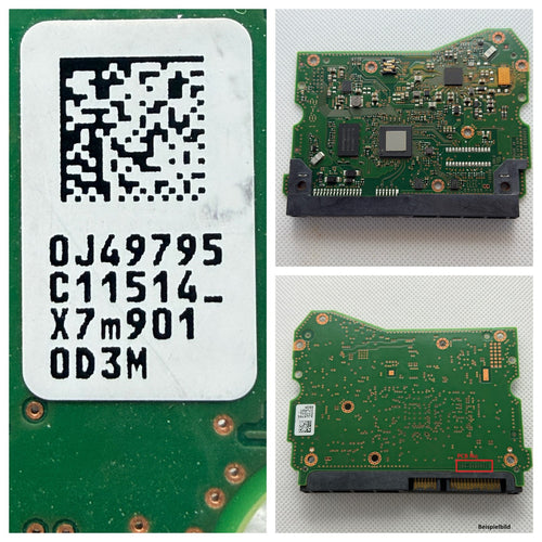 HITACHI / HGST Western Digital PCB Logic Board 004 0A90601- 0J49795-C11514_