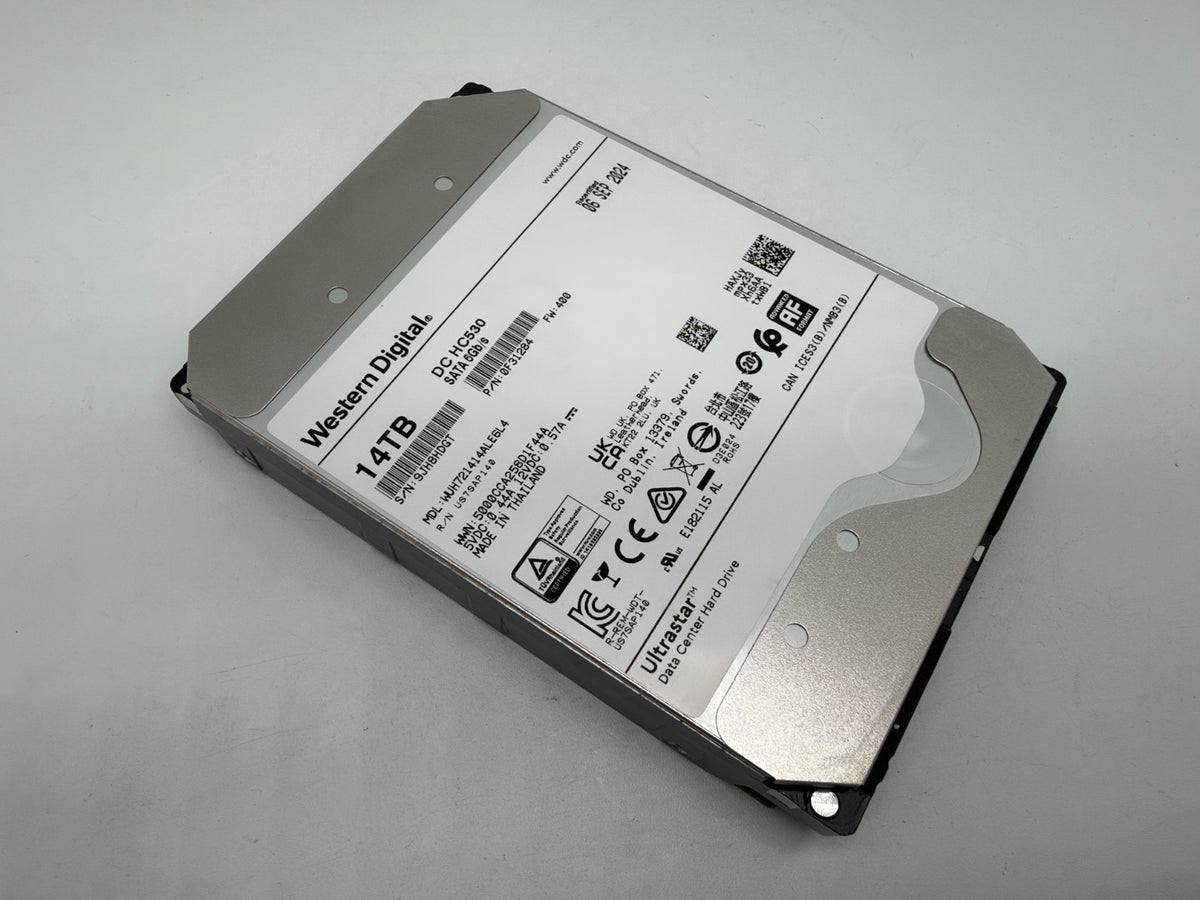 Western Digital Ultrastar DC HC530 14TB Festplatte SATA3 WUH721414ALE6L4 -DGT