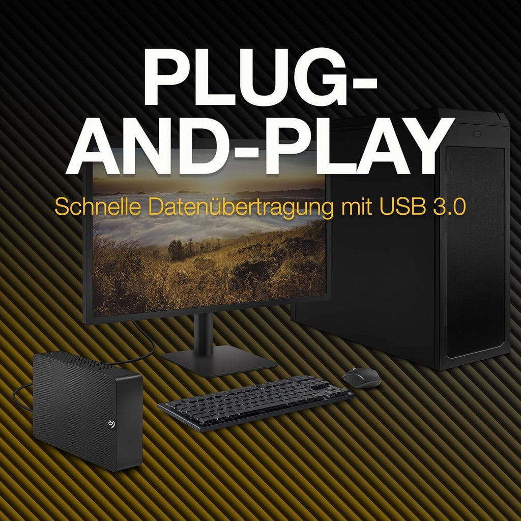 Externe Festplatte Seagate Expansion Desktop Drive STKP20000400 3,5" USB 20TB