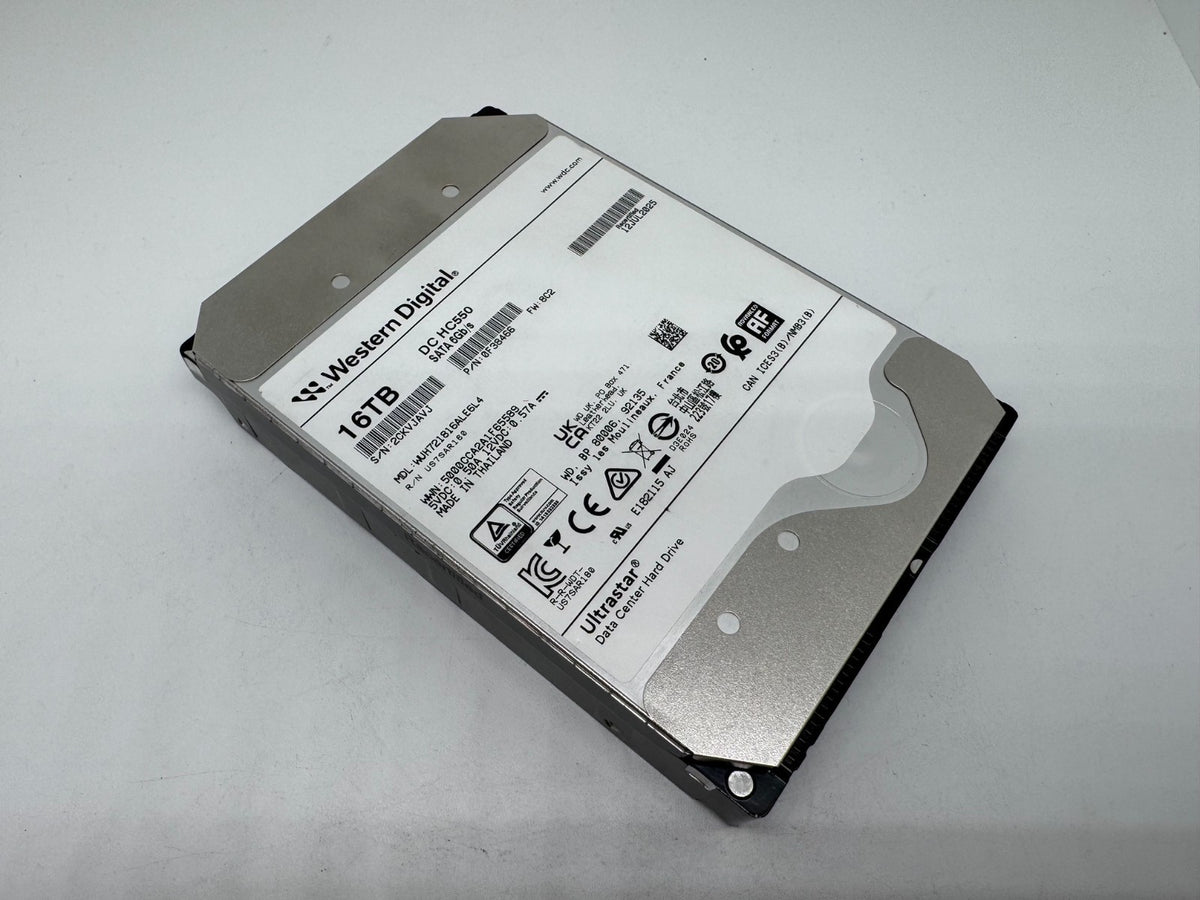 Western Digital Ultrastar DC HC550 16TB Festplatte SATA3 WUH721816ALE6L4 -AVJ