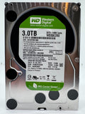 Western Digital WD30EZRX - WD Green 3TB Festplatte 5400RPM SATA 3 -3 TB
