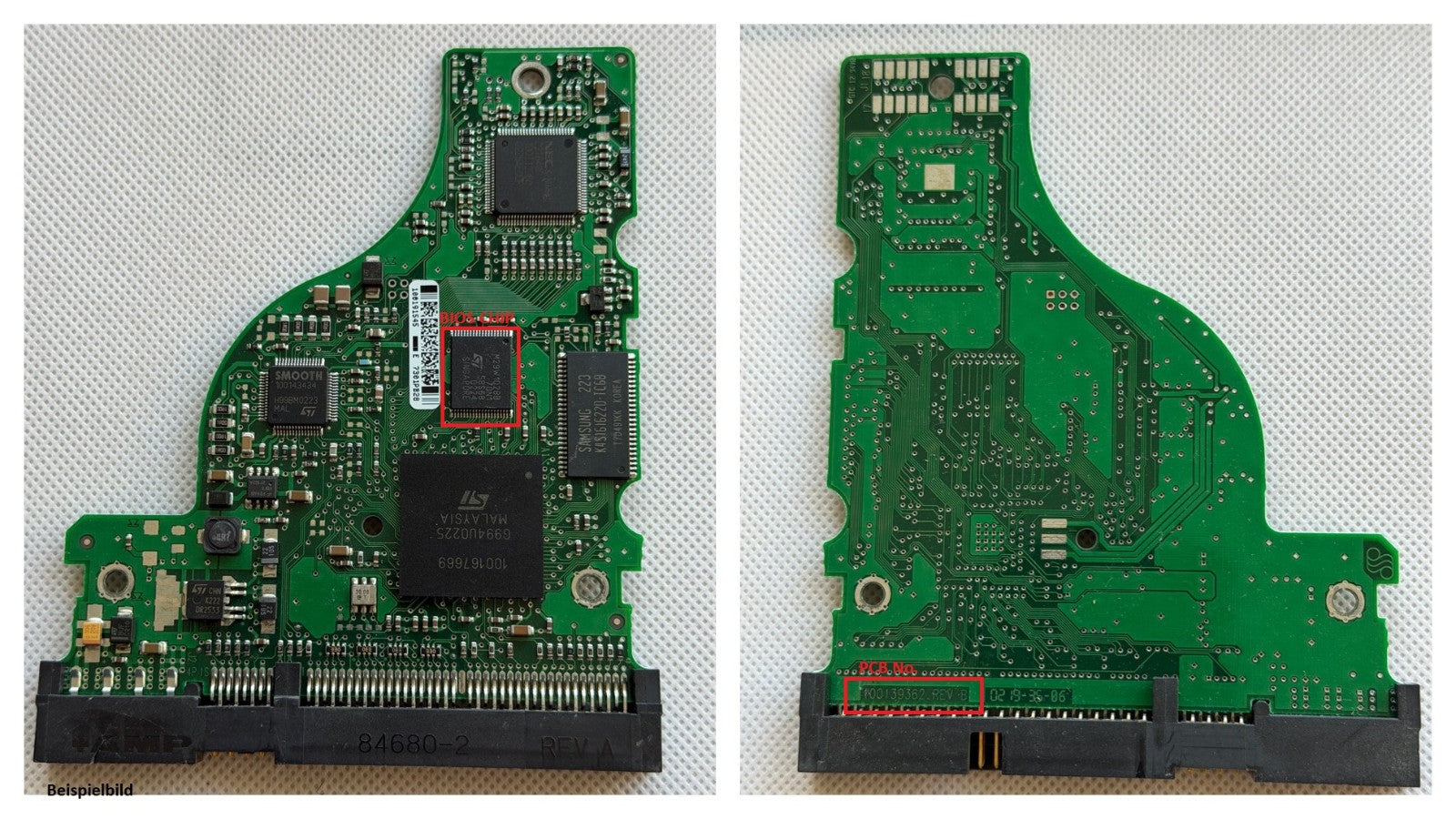 Seagate PCB Logic Board - Circuit Board - 100139362 REV B