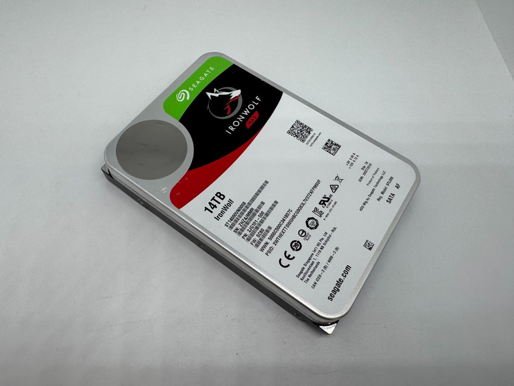 Seagate IronWolf ST14000VN0008 NAS HDD - 14TB 3,5 Zoll SATA3 CMR 14 TB
