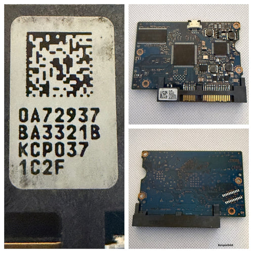 HITACHI HGST PCB Logic Board  220 0A90233  01 - Circuit Board - 0A72937  BA3321B