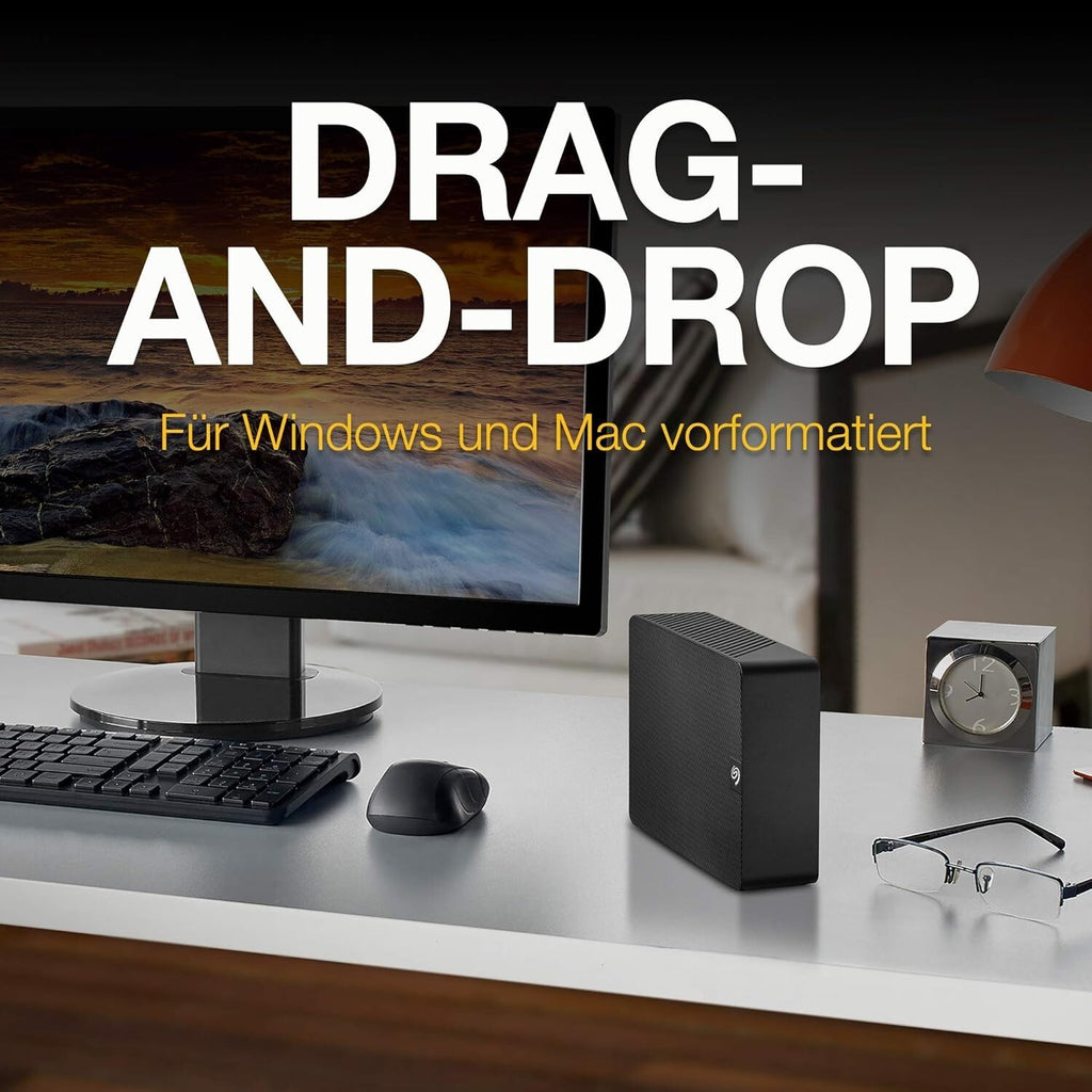 Externe Festplatte Seagate Expansion Desktop Drive STKP20000400 3,5" USB 20TB