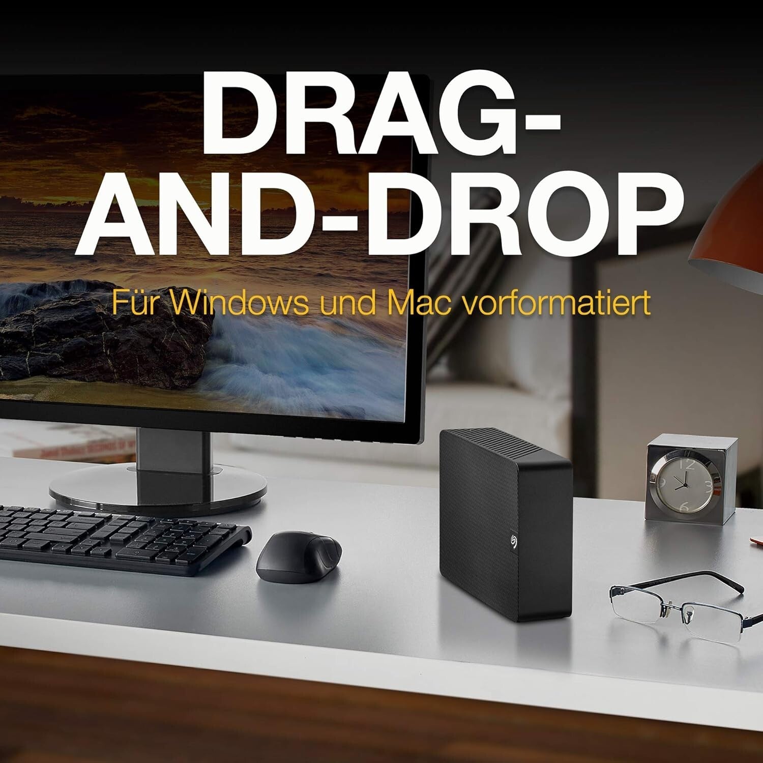 Externe Festplatte Seagate Expansion Desktop Drive STKP20000400 3,5" USB 20TB