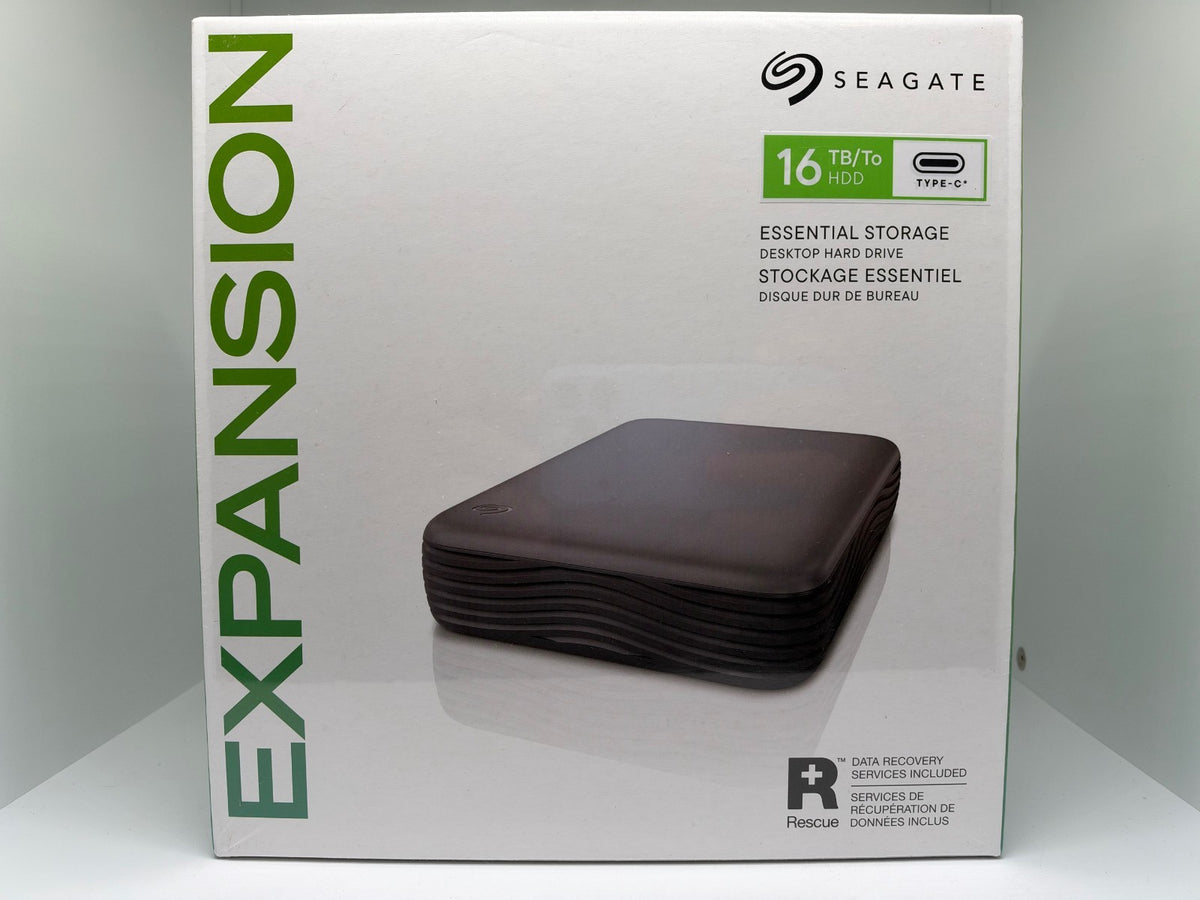 Seagate Expansion Desktop-Festplatte 16TB MicroB to USB-C (STNP16000400)