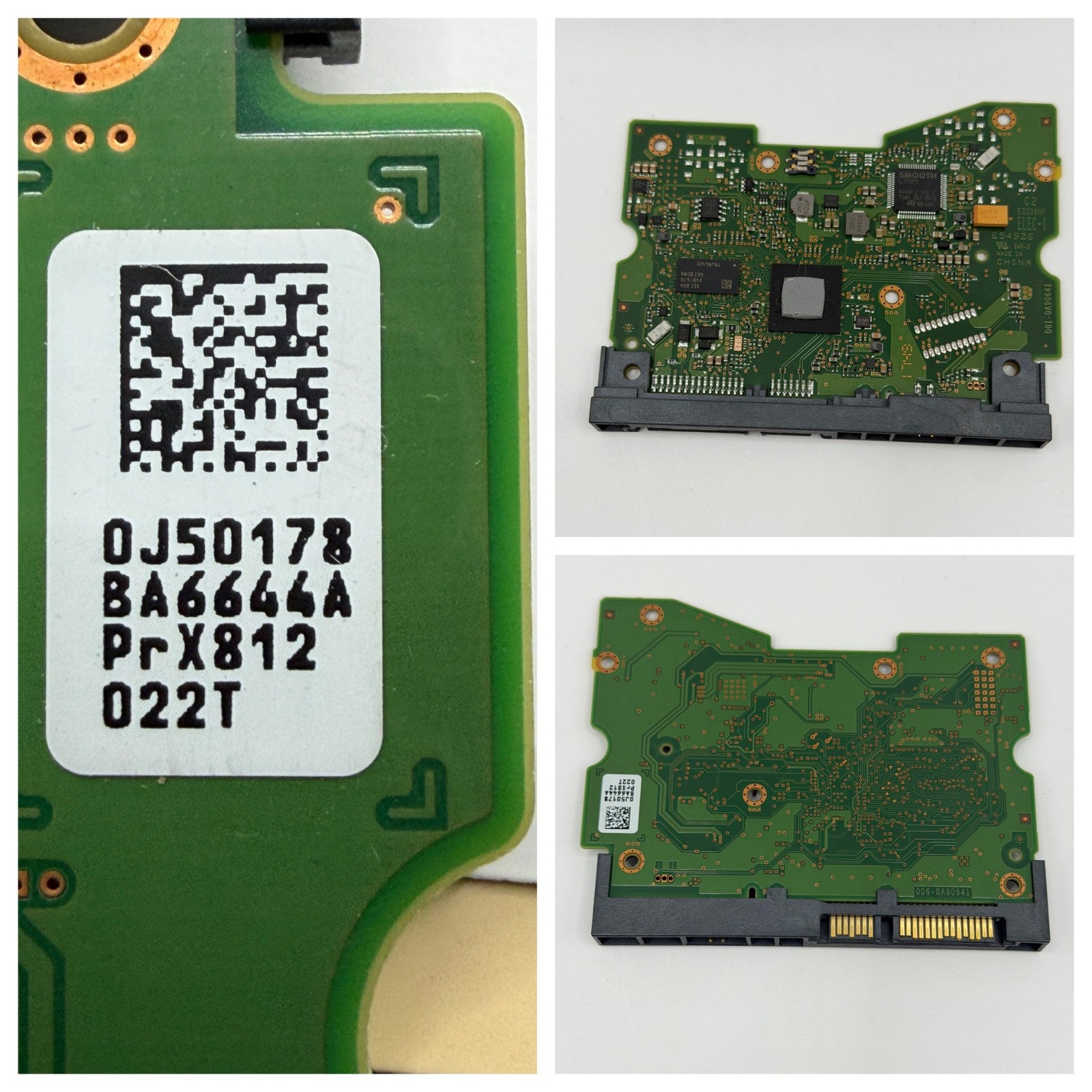 HGST Western Digital PCB Logic Board 006-0A90641- 0J50178-BA6644A