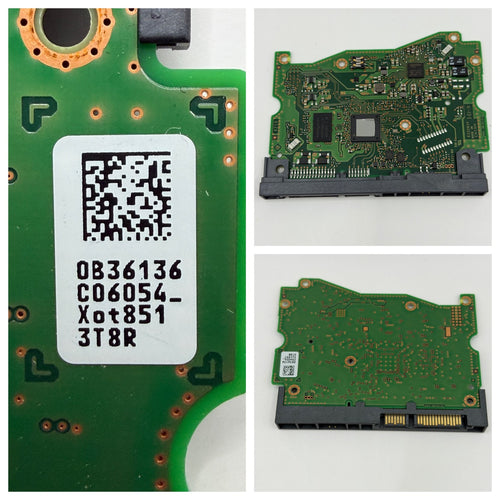 HGST Western Digital PCB Logic Board 004-OB36131- 0B36136-C06054_