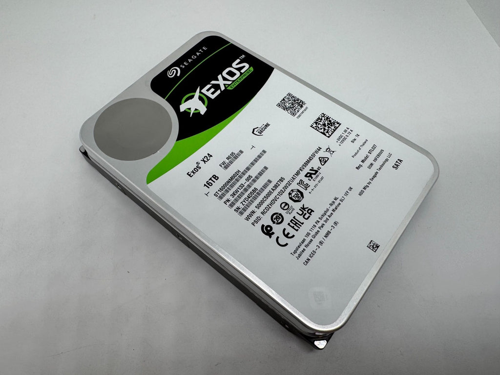 Seagate Exos X24 16TB interne Festplatte ST16000NM002H 3,5 Zoll SATA3 16 TB -5B6