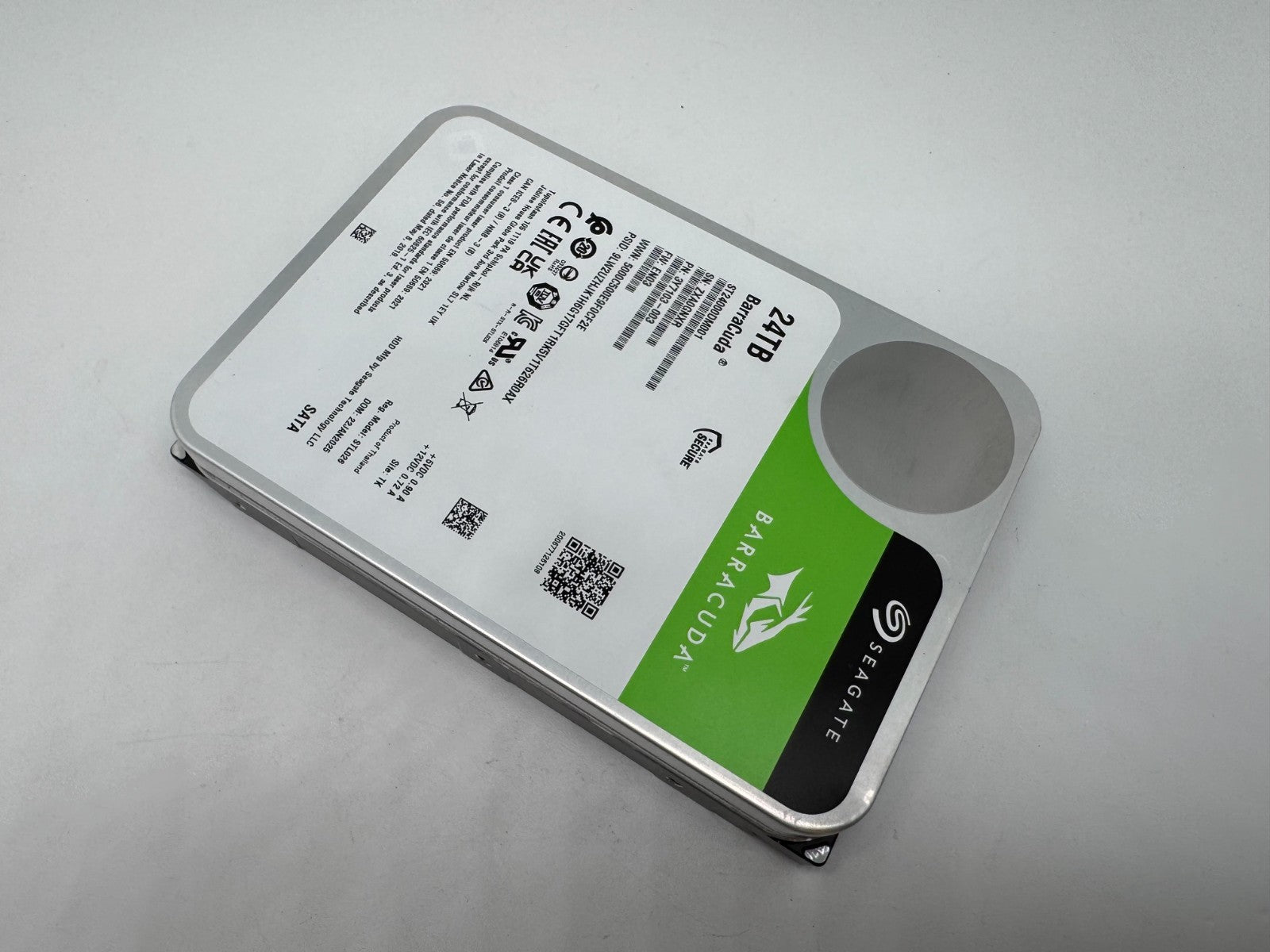 Seagate BarraCuda ST24000DM001 Festplatte HDD - 24TB 3,5" SATA3 CMR 24 TB