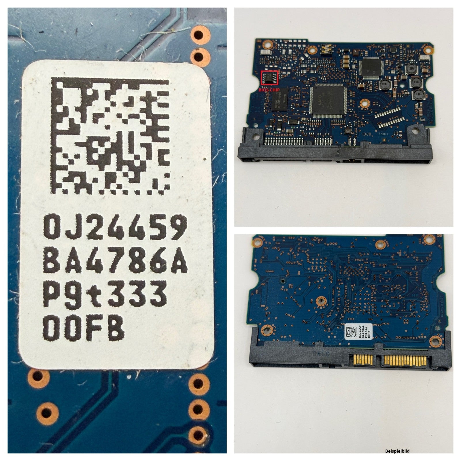 HITACHI HGST PCB Logic Board 220 0A90379 01 - Circuit Board - 0J24459 BA4786A