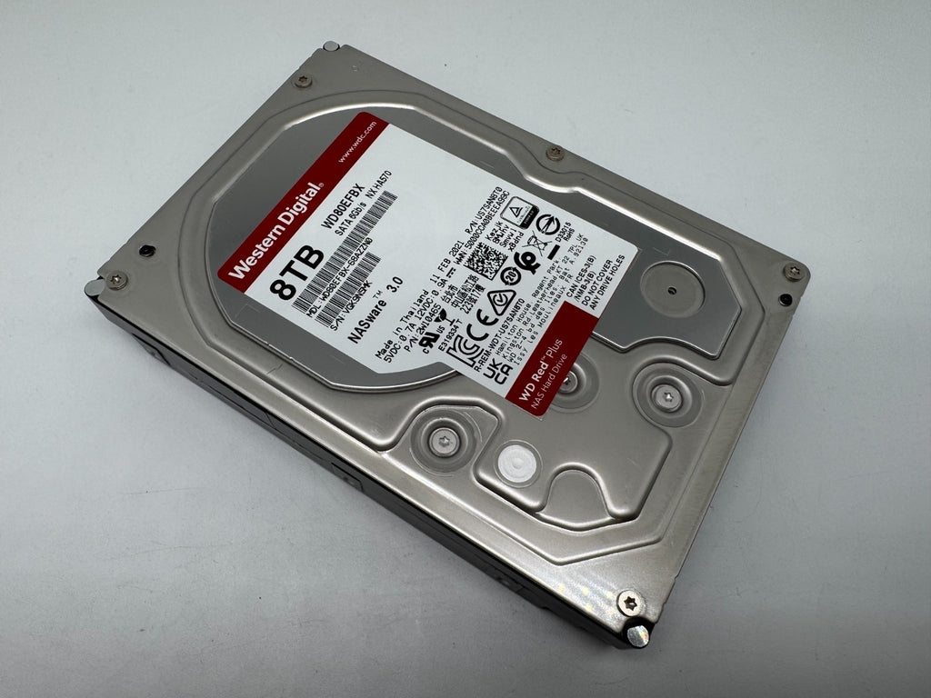 Western Digital WD RED Plus WD80EFBX 8TB interne Festplatte 7200 RPM SATA3