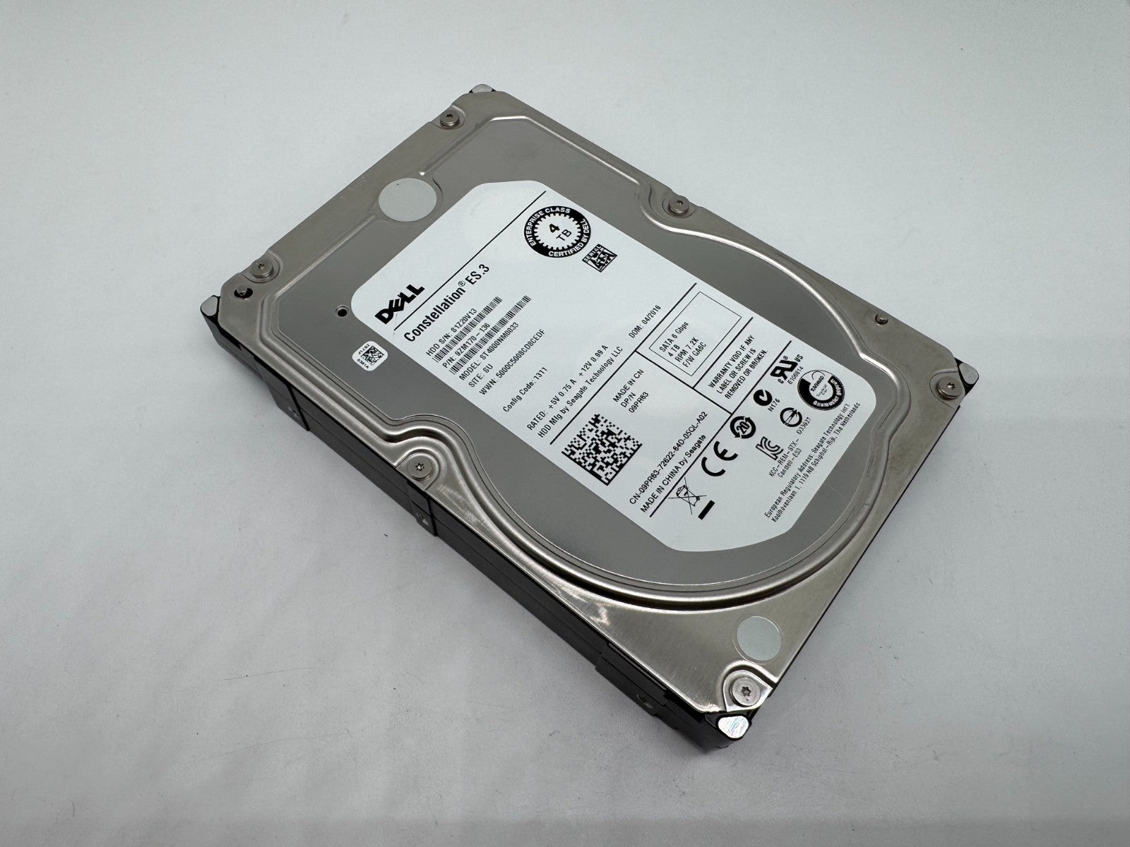 Dell Seagate Constellation ES.3 4TB Interne Festplatte ST4000NM0033 3,5" SATA3