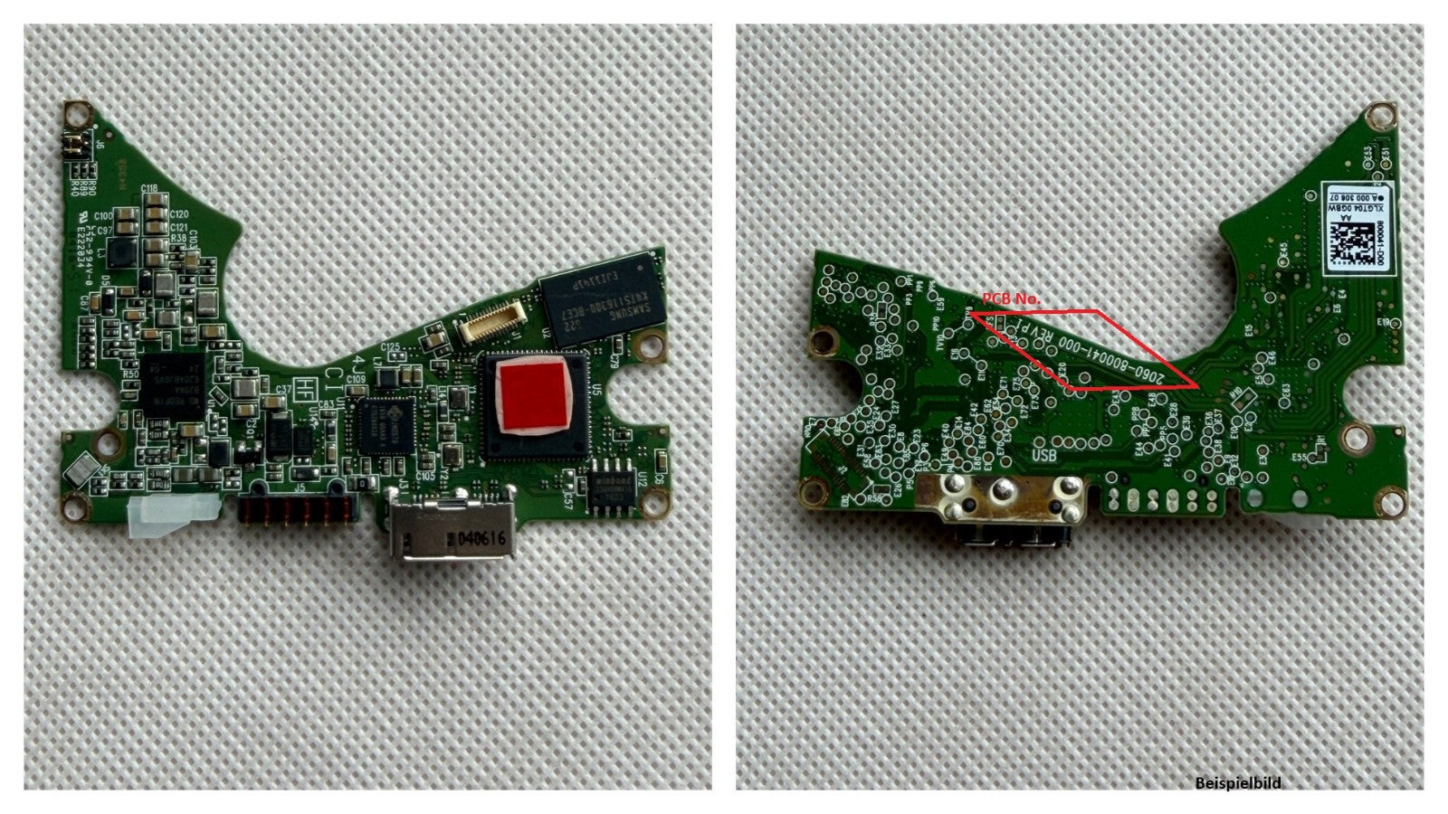 Western Digital PCB Logic Board - Circuit Board - 2060-800041-000 REV P1