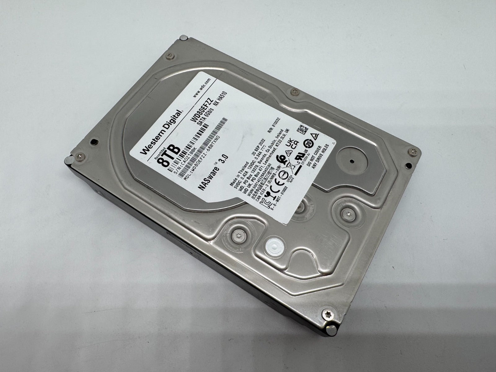 Western Digital WD RED Plus WD80EFZZ 8TB interne Festplatte 5640 RPM SATA3