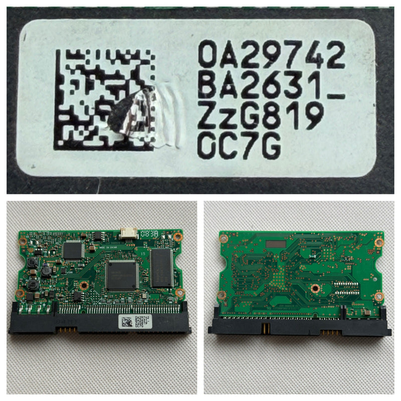 HITACHI HGST PCB Logic Board 220 0A90028 01 - Circuit Board - 0A29742 BA2631_