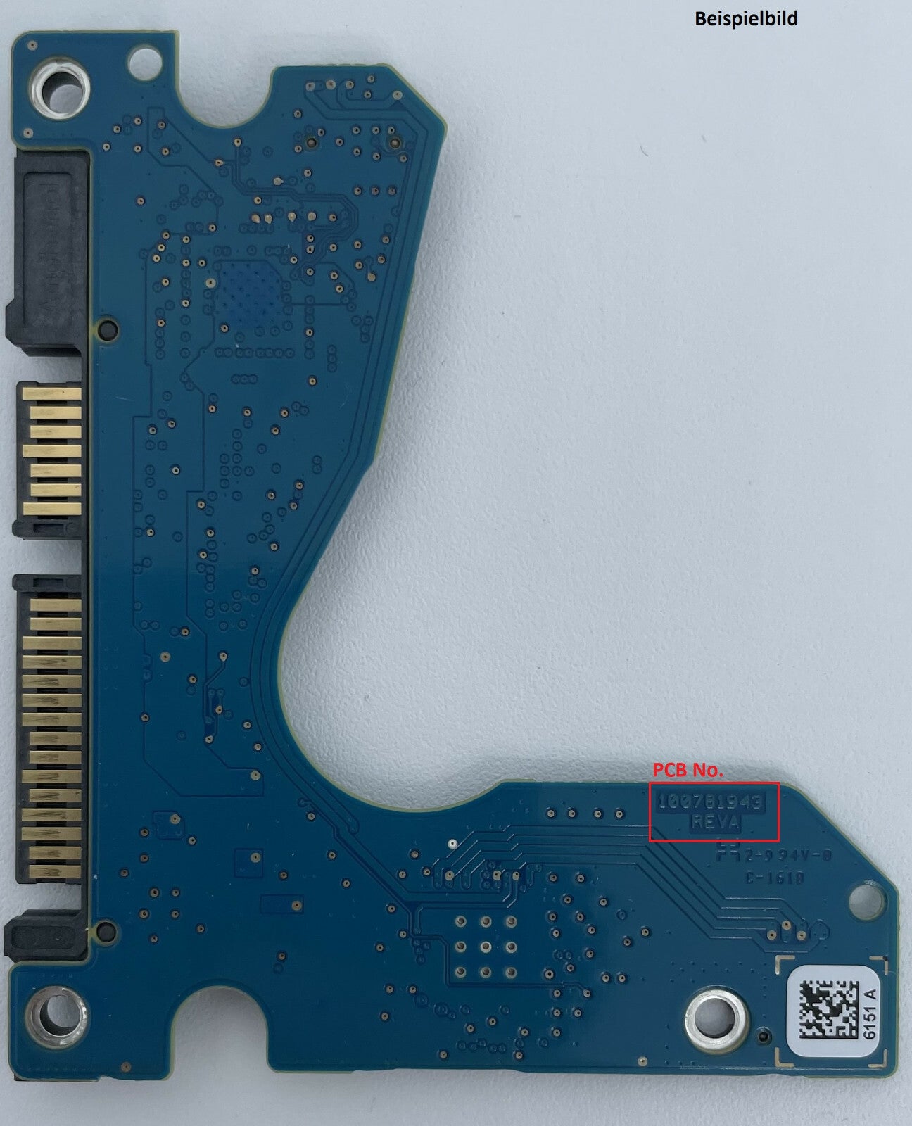 Seagate PCB Logic Board - Circuit Board - 100781943 REV A