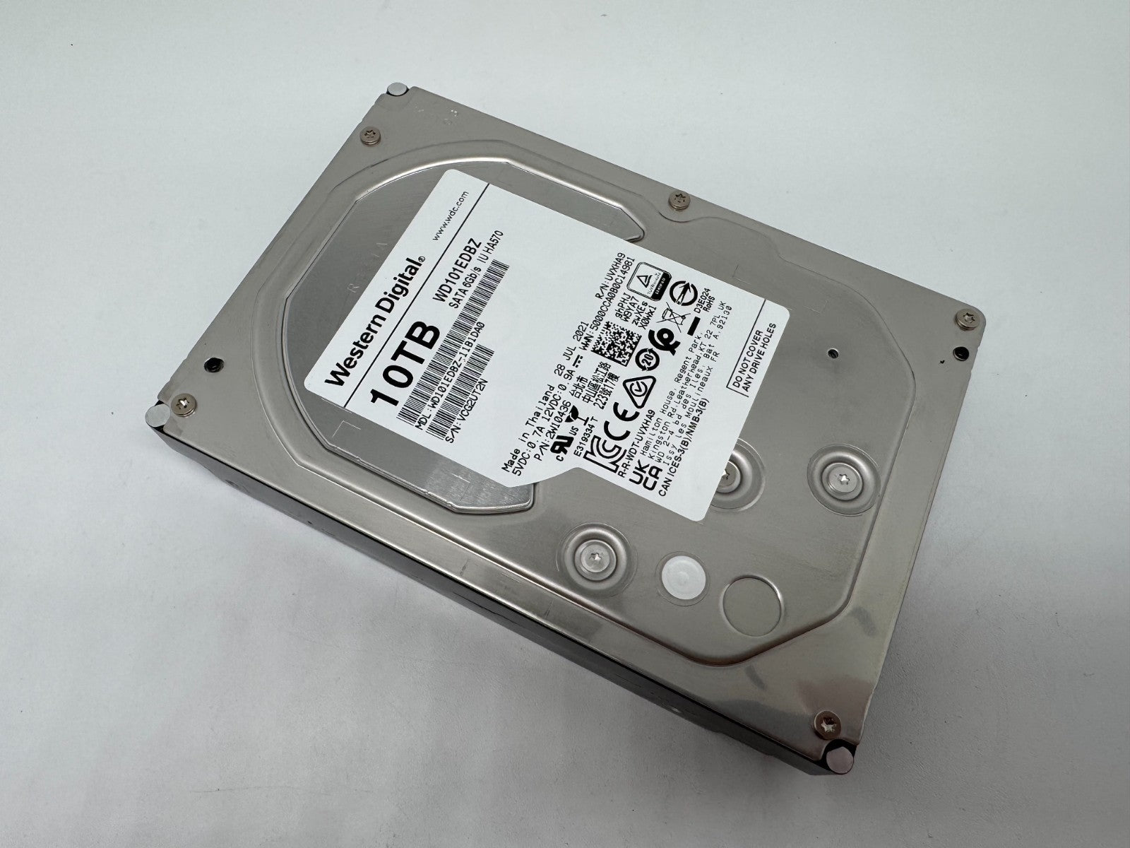 Western Digital WD WD101EDBZ 11B1DA0 - 10TB Festplatte HDD 7200upm SATA3 10 TB
