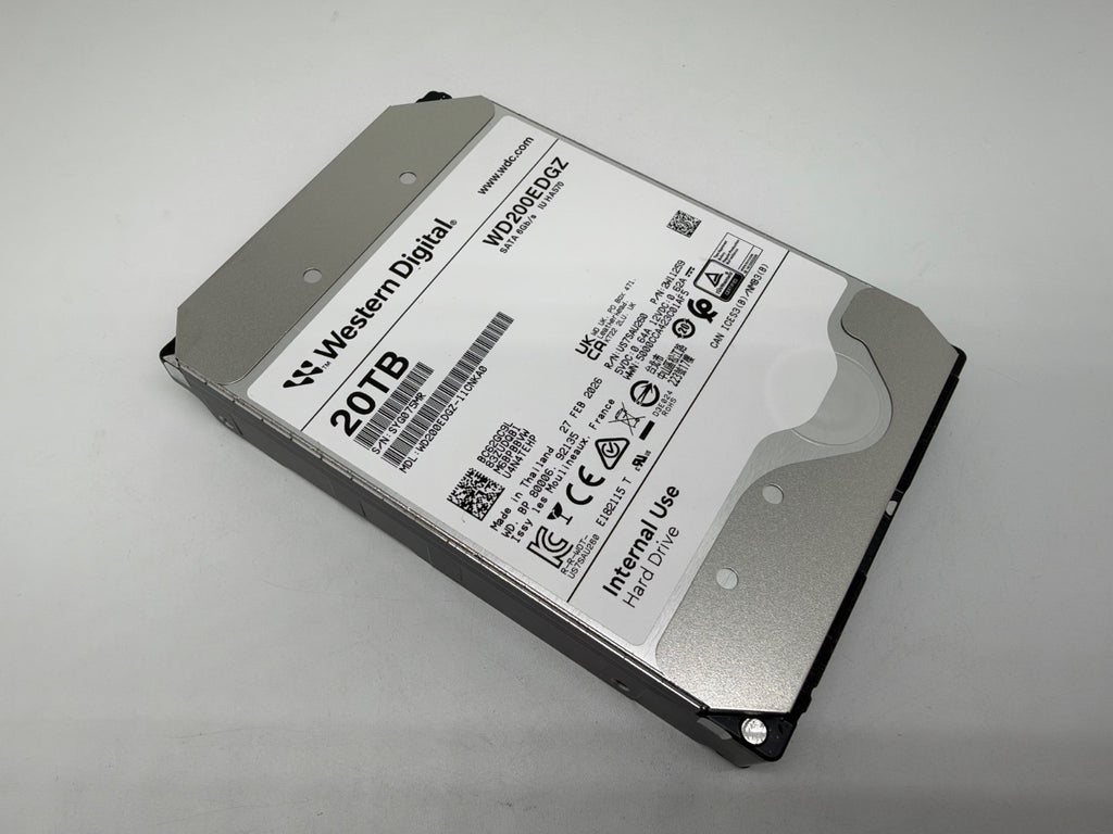 Western Digital WD200EDGZ interne Festplatte 20TB 7200upm SATA3 HDD 3,5 Zoll 5MR