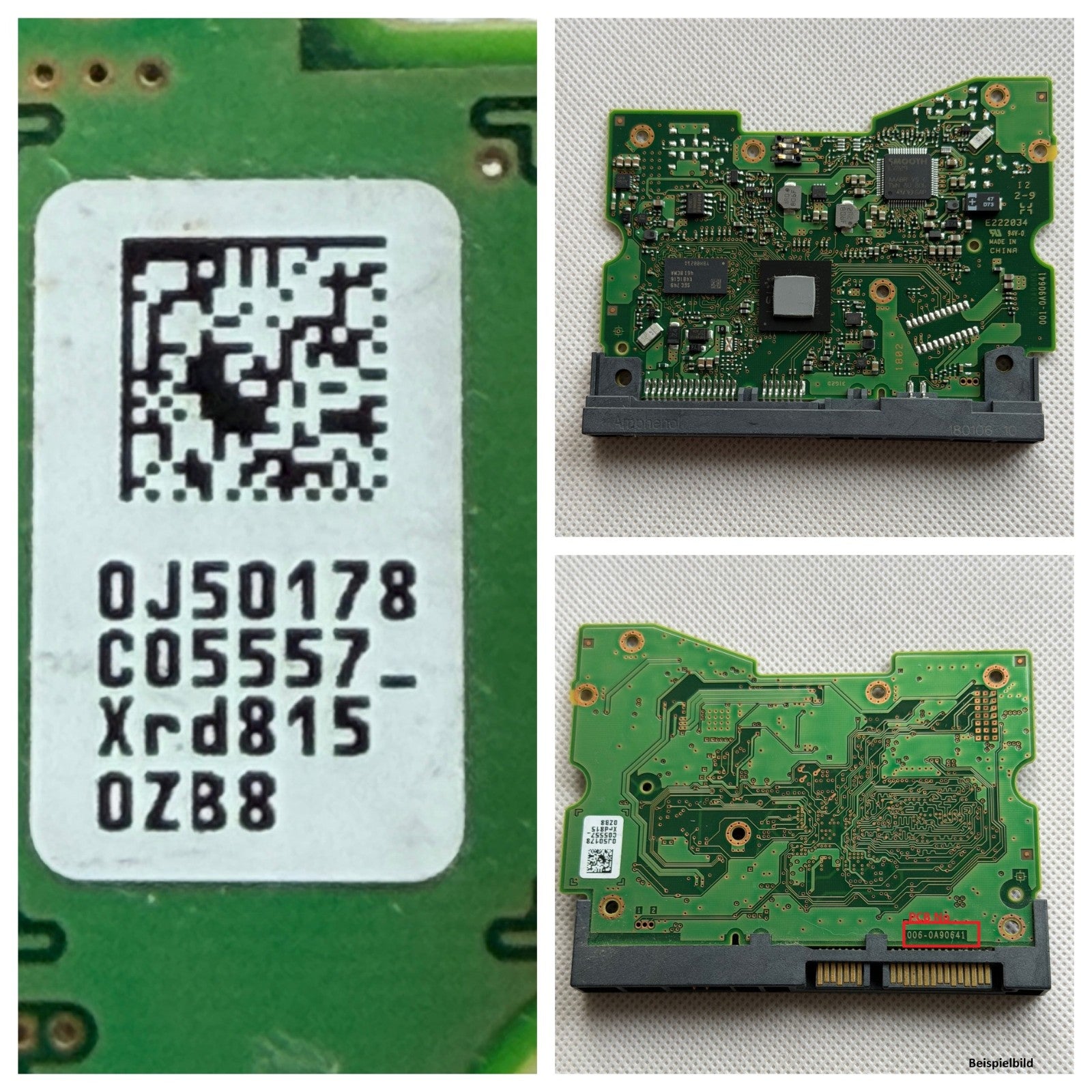 HITACHI HGST PCB Logic Board 006-0A90641 - Circuit Board - 0J50178 C05557_