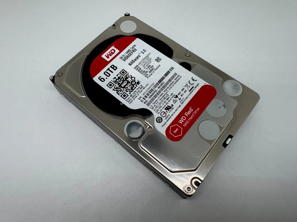 Western Digital WD RED WD60EFRX 68L0BN1 6TB interne Festplatte SATA3 5400UPM