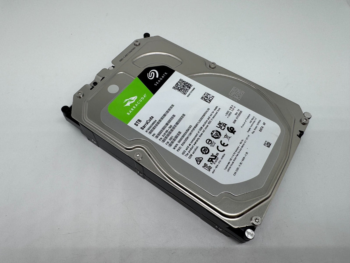 Seagate BarraCuda ST8000DM004 - 8TB interne Festplatte 3,5" Zoll SATA3 8 TB