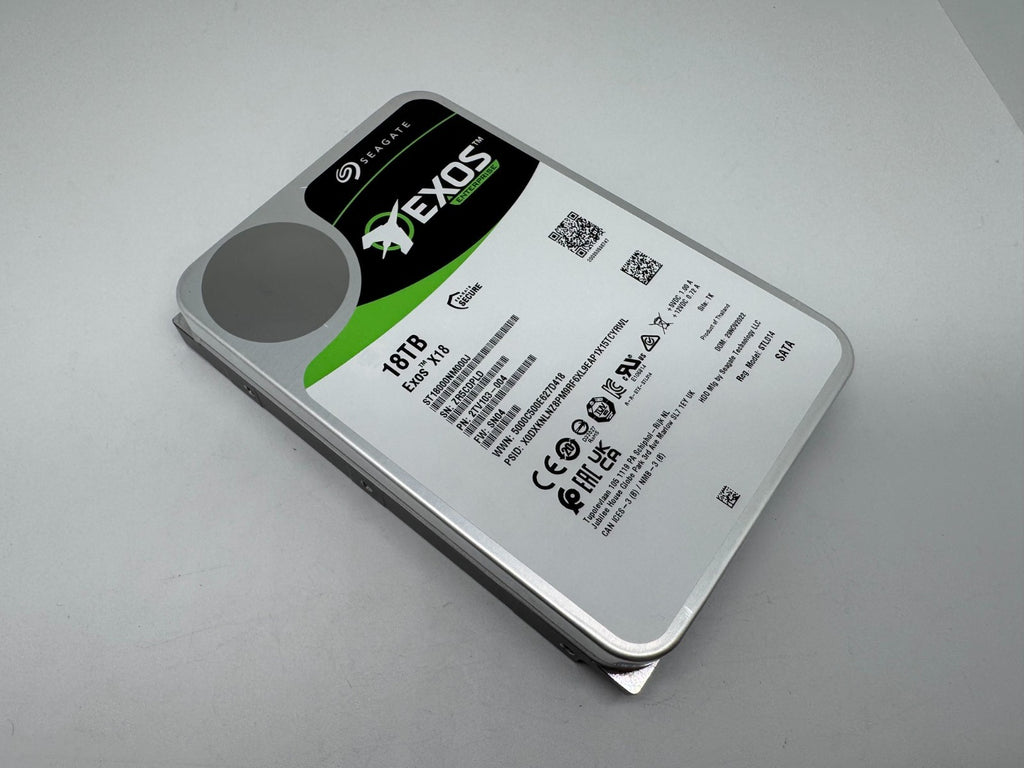 Seagate Exos X18 18TB interne Festplatte ST18000NM000J 3,5 Zoll SATA3 -PLD
