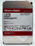 Western Digital WD RED Plus WD140EFGX 14TB interne Festplatte 7200 RPM SATA3