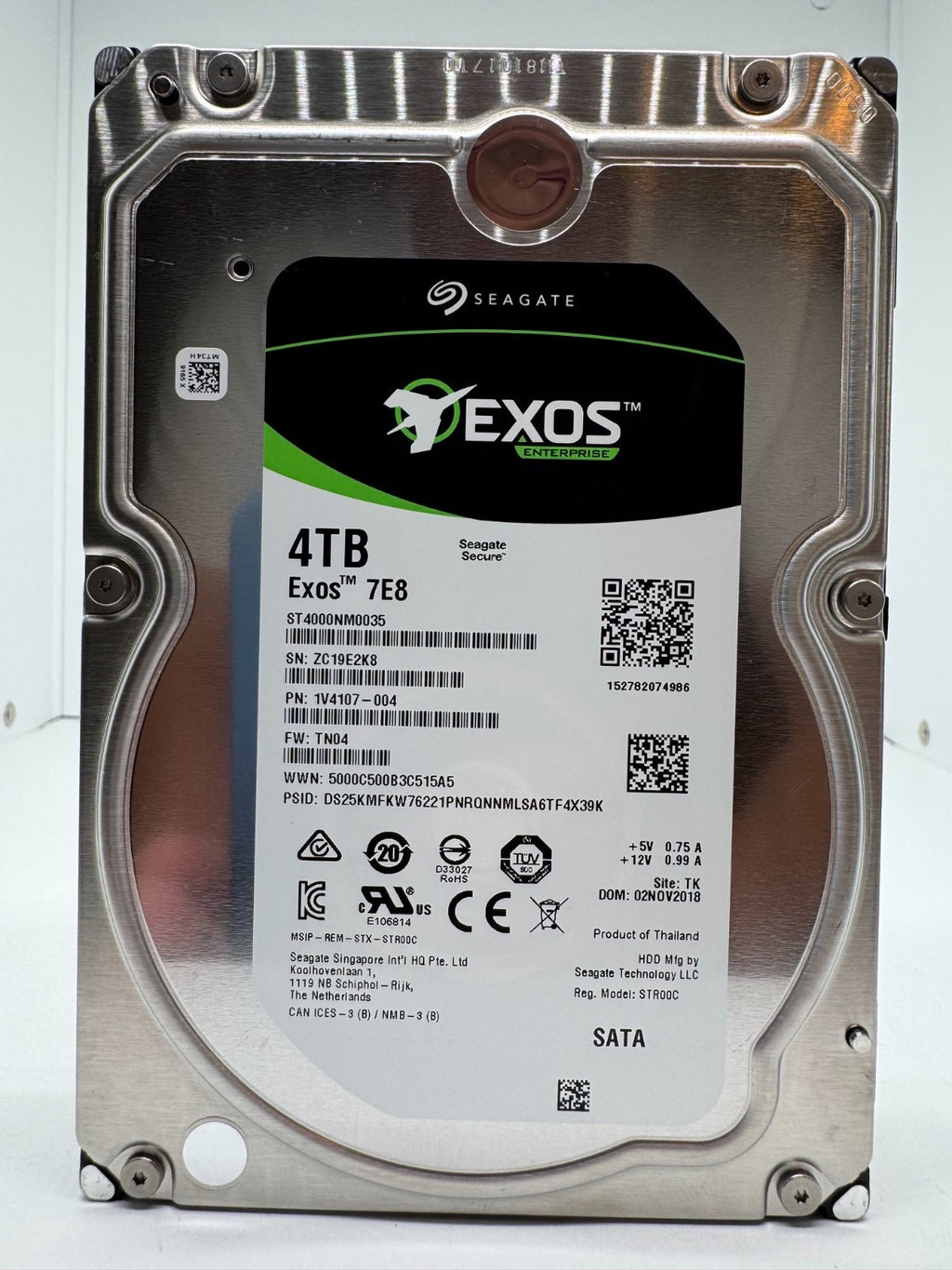 Seagate Exos 7E8 ST4000NM0035 HDD interne Festplatte 4TB Festplatte SATA3