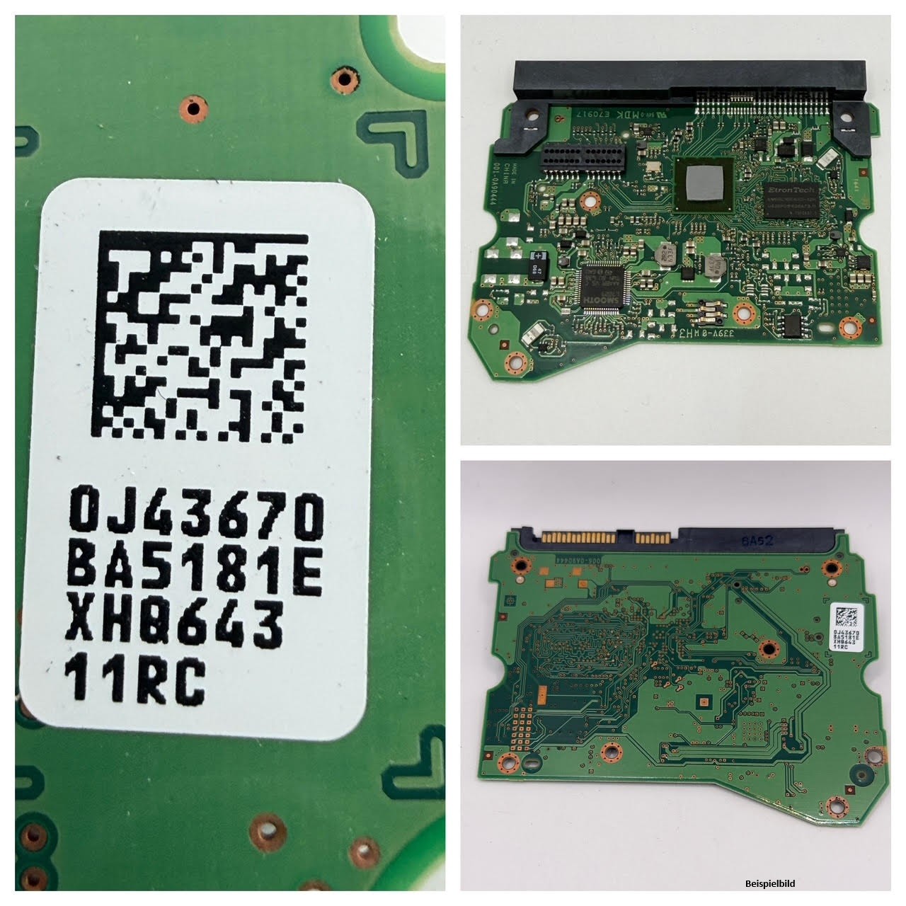 HITACHI HGST PCB Logic Board  006-0A90444 - Circuit Board - 0J43670 BA5181D