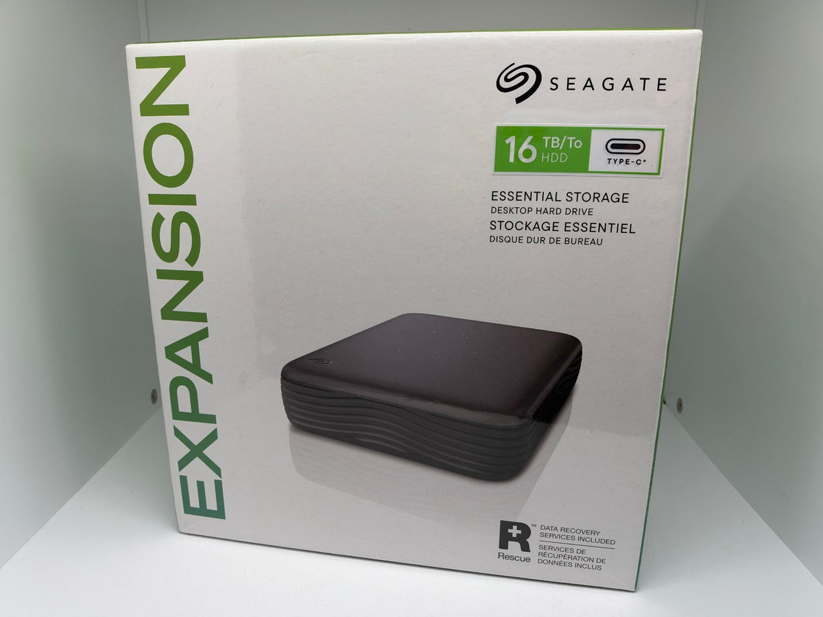 Seagate Expansion Desktop-Festplatte 16TB MicroB to USB-C (STNP16000400)