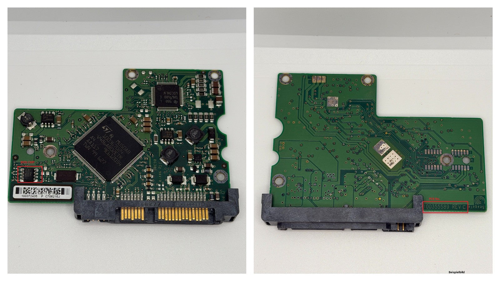 Seagate PCB Logic Board - Circuit Board - 100355589 REV C