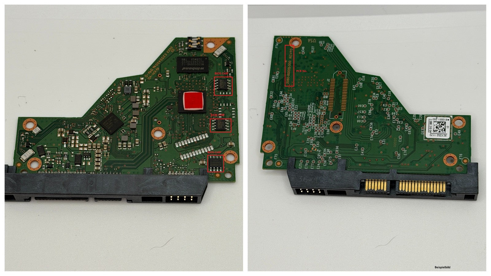 Western Digital PCB Logic Board - Circuit Board - 2060-810051-000 REV P0