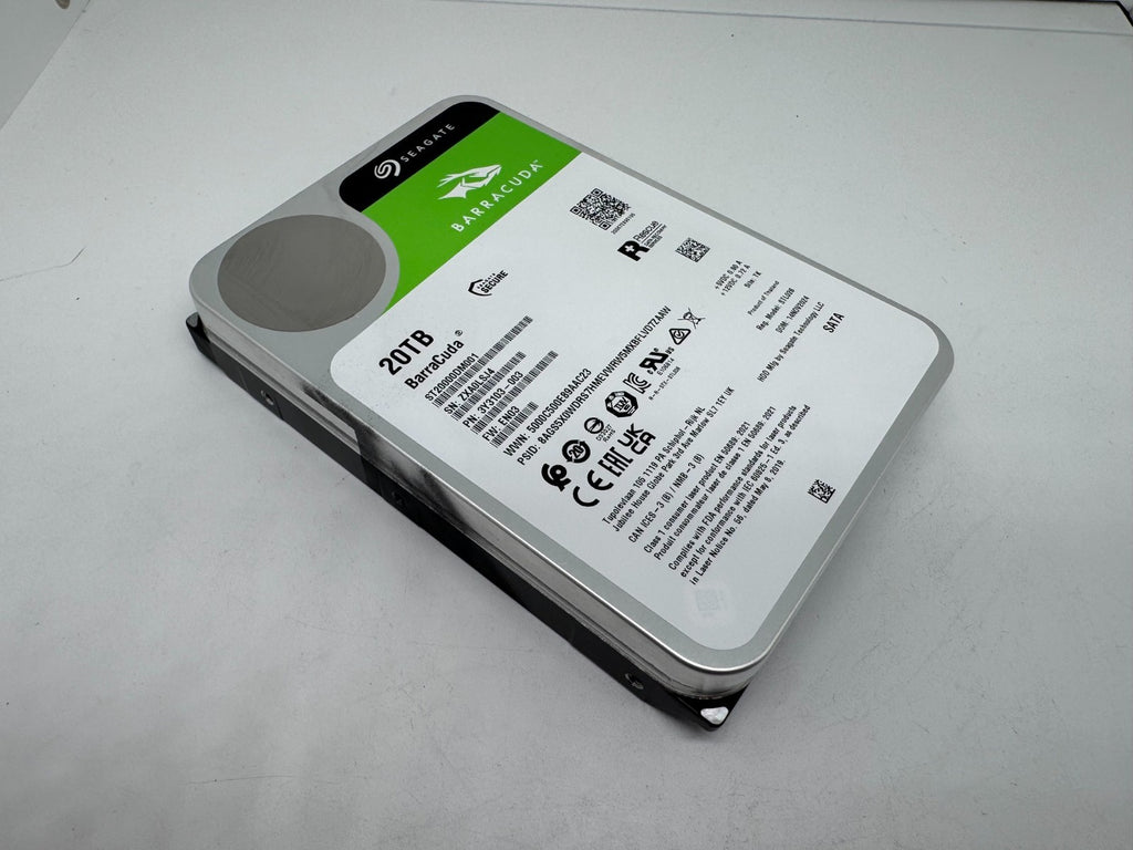 Seagate BarraCuda ST20000DM001 Festplatte HDD - 20TB 3,5" SATA3 CMR 20 TB -SJ4
