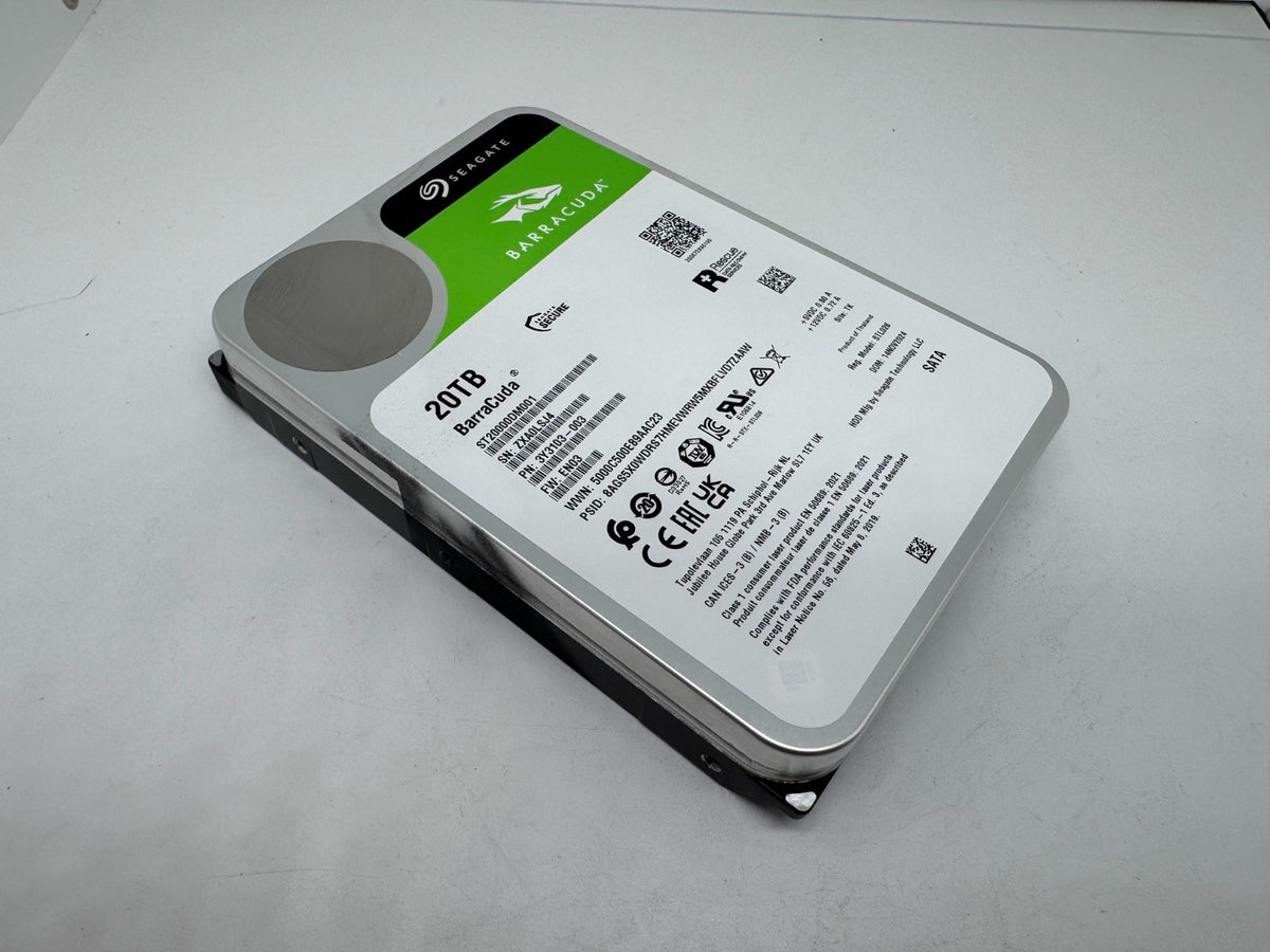 Seagate BarraCuda ST20000DM001 Festplatte HDD - 20TB 3,5" SATA3 CMR 20 TB -SJ4