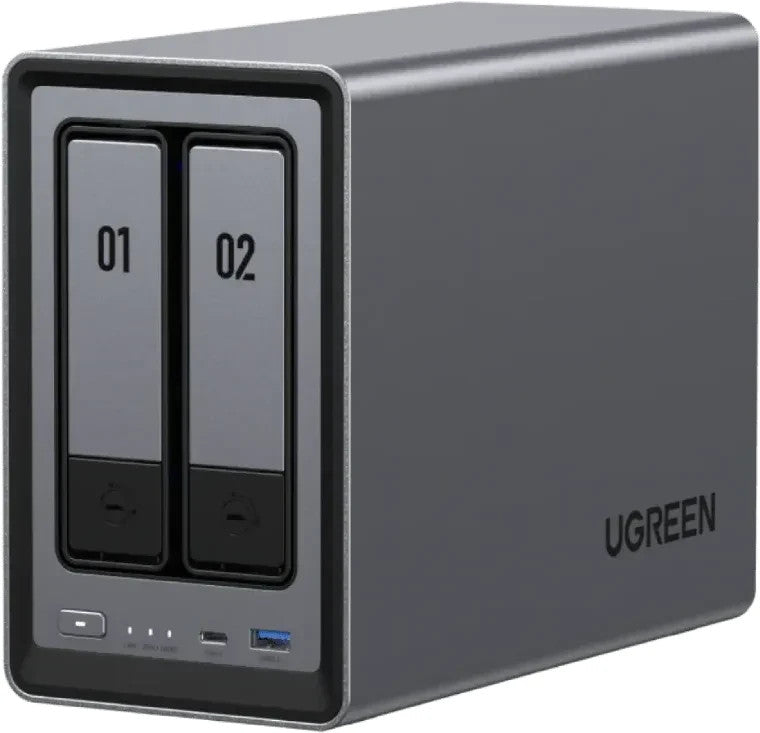 Ugreen NASync DXP2800 inkl. 36TB (2x 18TB Bestpreis Festplatte) Desktop NAS