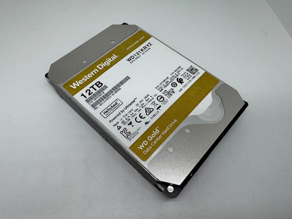 Western Digital WD GOLD WD121KRYZ interne Festplatte 12TB 7200upm SATA3 3,5"